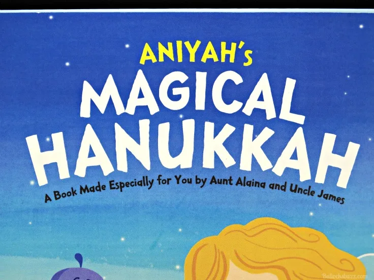 Personalized Books from Hallmark Magical Hanukkah cover dedication