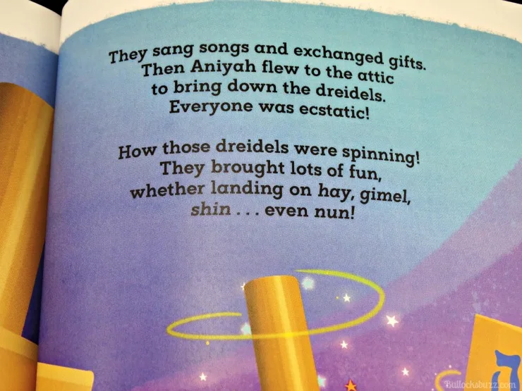 Personalized Books from Hallmark Magical Hanukkah rhyming text example