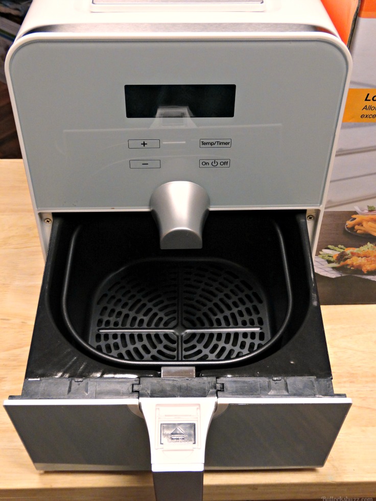 rosewill air fryer drawer open