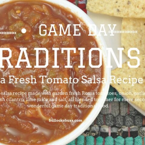 Best Ever Fresh Tomato Salsa