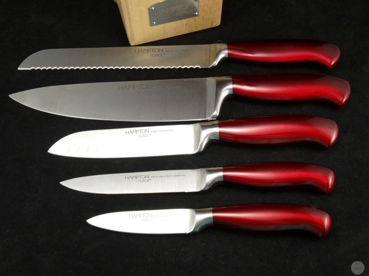 main knives in kitchen knives set