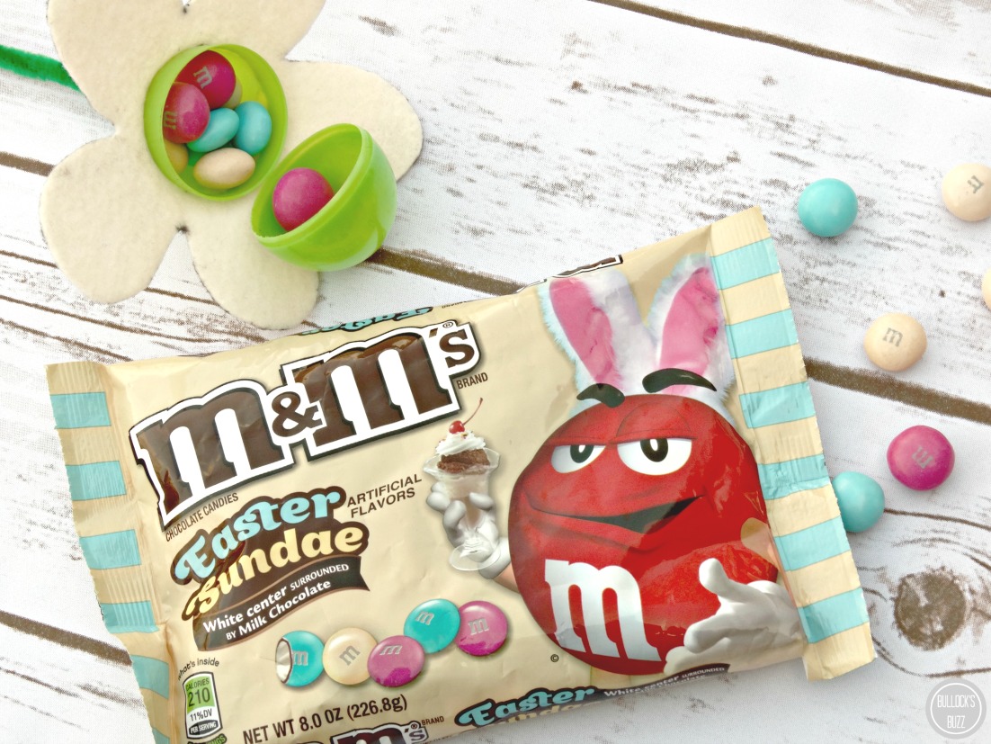 DIY Easter Basket for the gardener M&Ms Easter Sundae