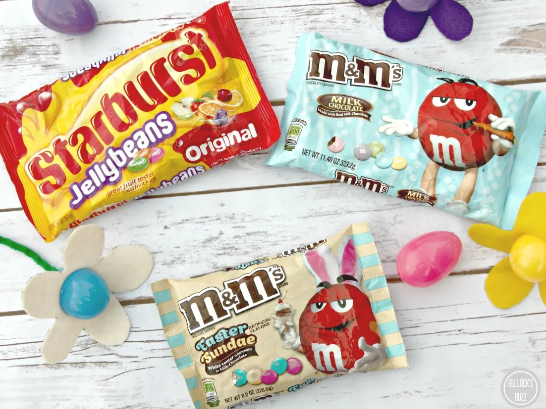 DIY Easter Basket for the gardener add candy to the eggs