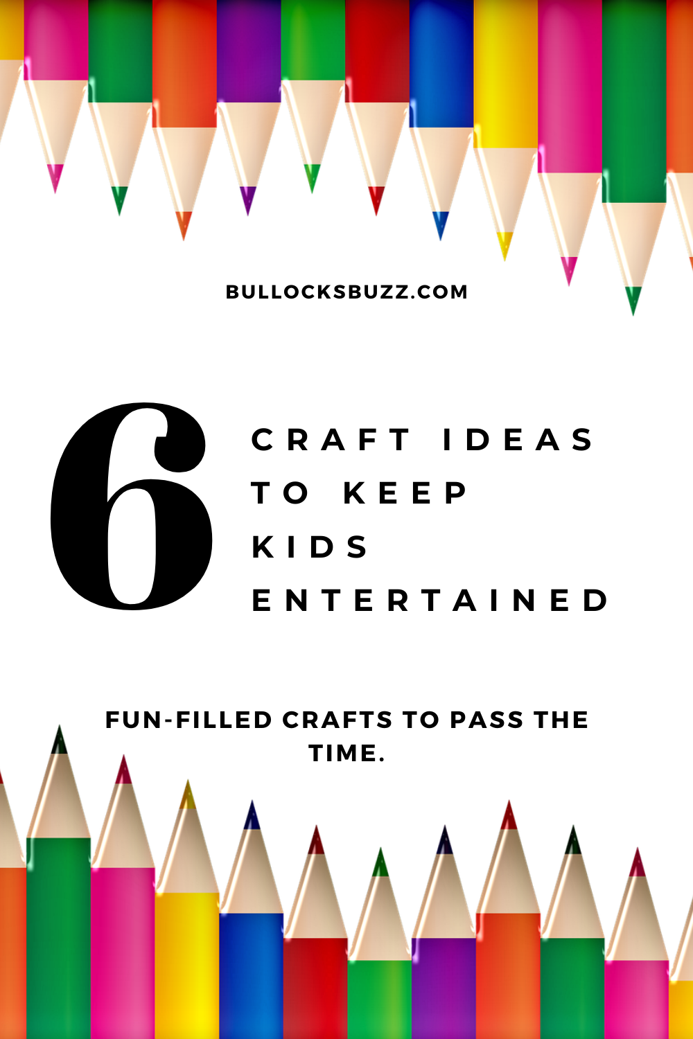 Being a mom means being busy, and that means we don't have a lot of time to play with the kids. Here are six craft ideas to keep your kids entertained.