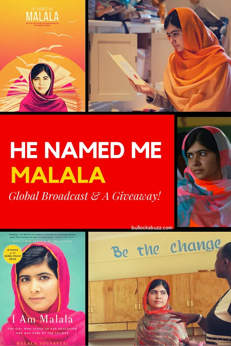 He Named Me Malala Global Broadcast Bullock S Buzz