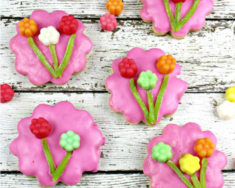 JuJu Flower Sugar Cookies for Mothers Day feature image