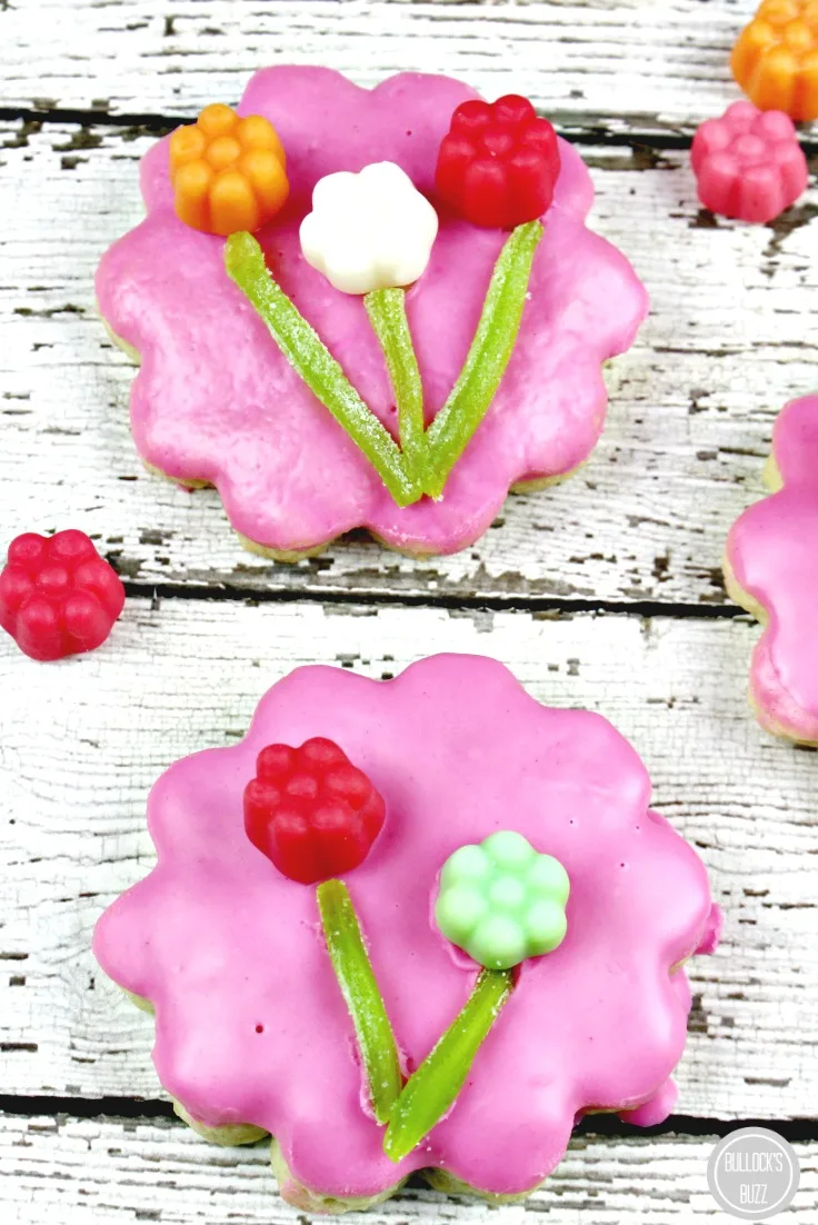 JuJu Flowers Sugar Cookies Recipe close up
