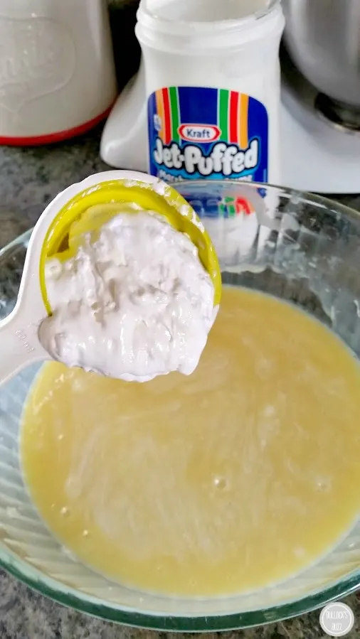 lemon oreo fudge bars add marshmallow cream