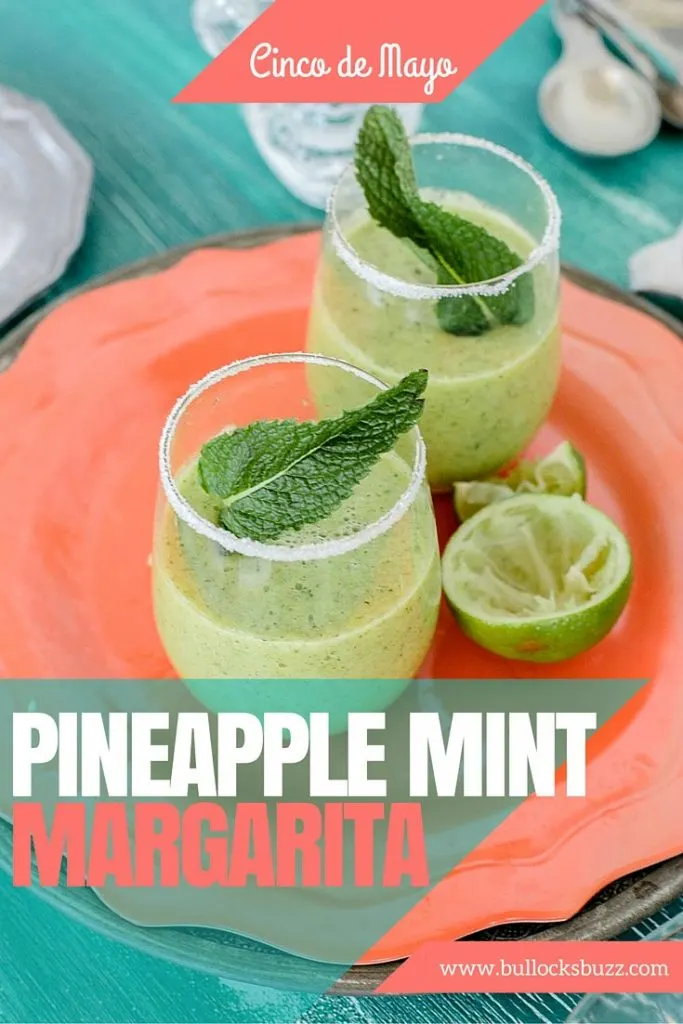 With fresh cut pineapple, mint and fresh-squeezed lime juice, this made-from-scratch Pineapple Mint Margarita is a tantalizing tropical twist on the classic! Using only the freshest ingredients (no syrupy-mixers here), this recipe makes for a delicious and refreshing treat perfect for a hot summer's day!