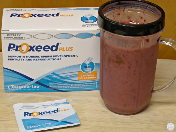 Ways to Increase Male Fertility with Proxeed plus smoothie