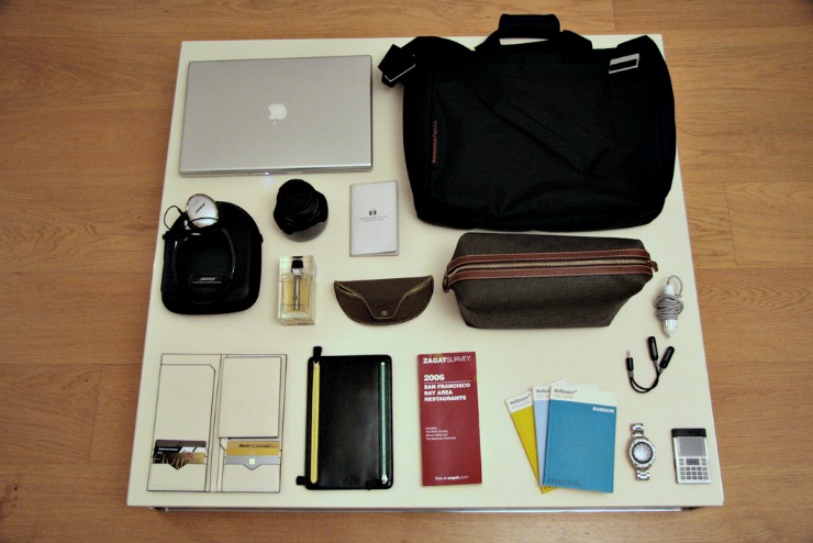 Long-term Travel pack a travel kit