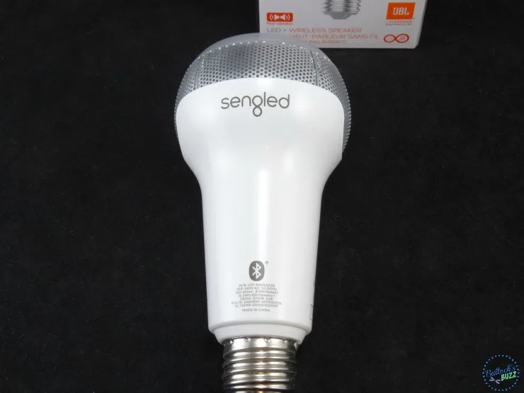 Sengled solo dimmable led store light bulb with jbl speakers