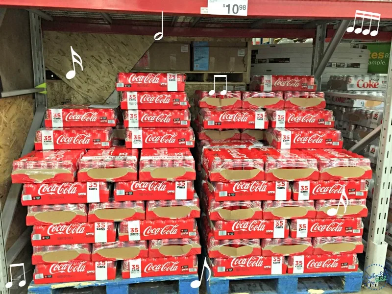 diy drink cooler and matching cups cokes at sams club