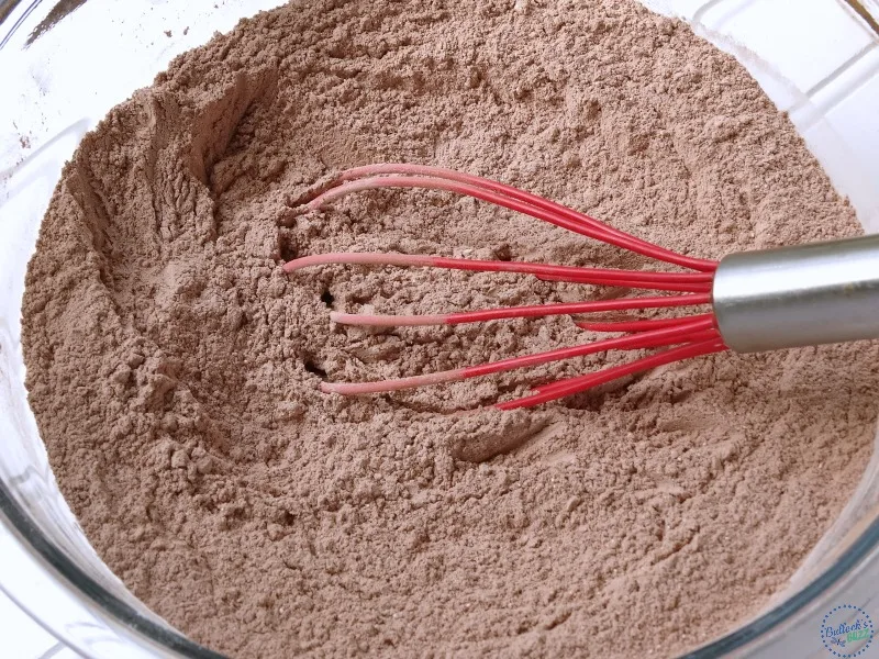 whisk together all the homemade hot chocolate mix ingredients