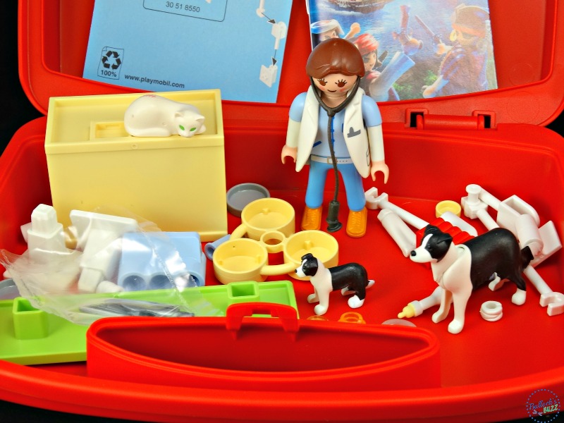 playmobil vet carry case