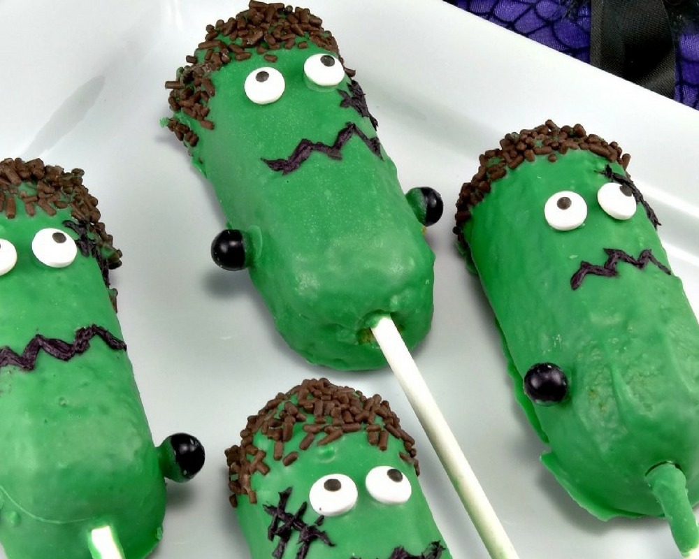 Halloween dinner party ideas Frankenstein Twinkies