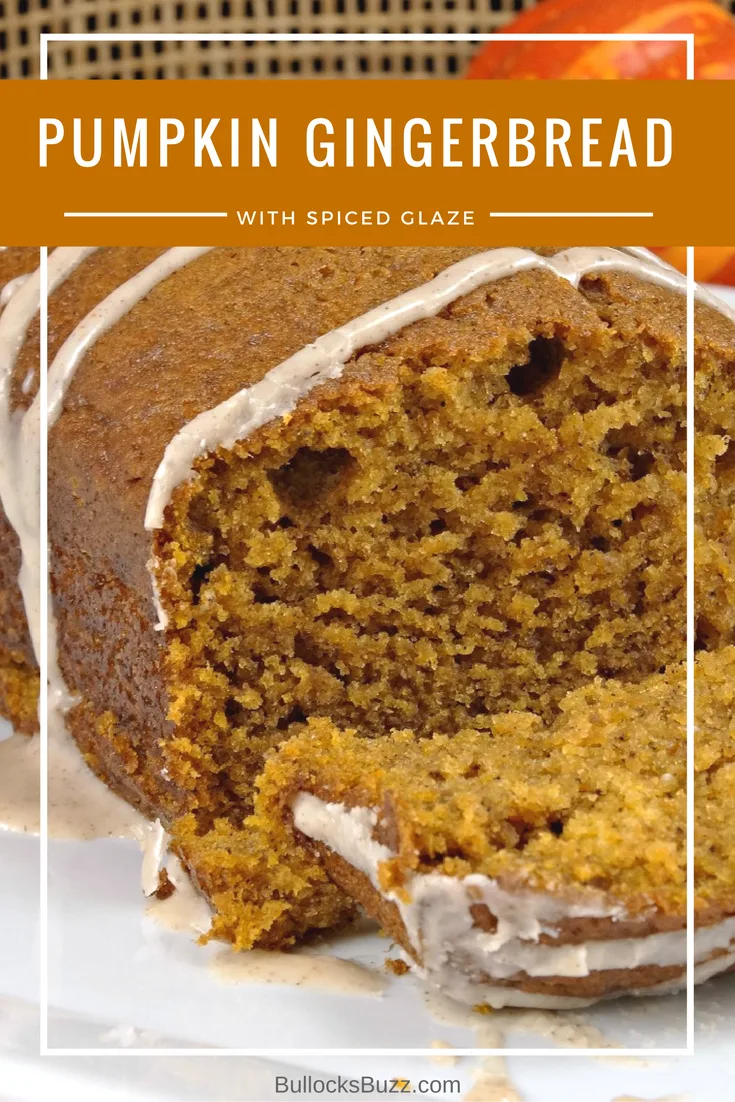 pumpkin-gingerbread-with-spiced-glaze Thanksgiving Turkey Treats