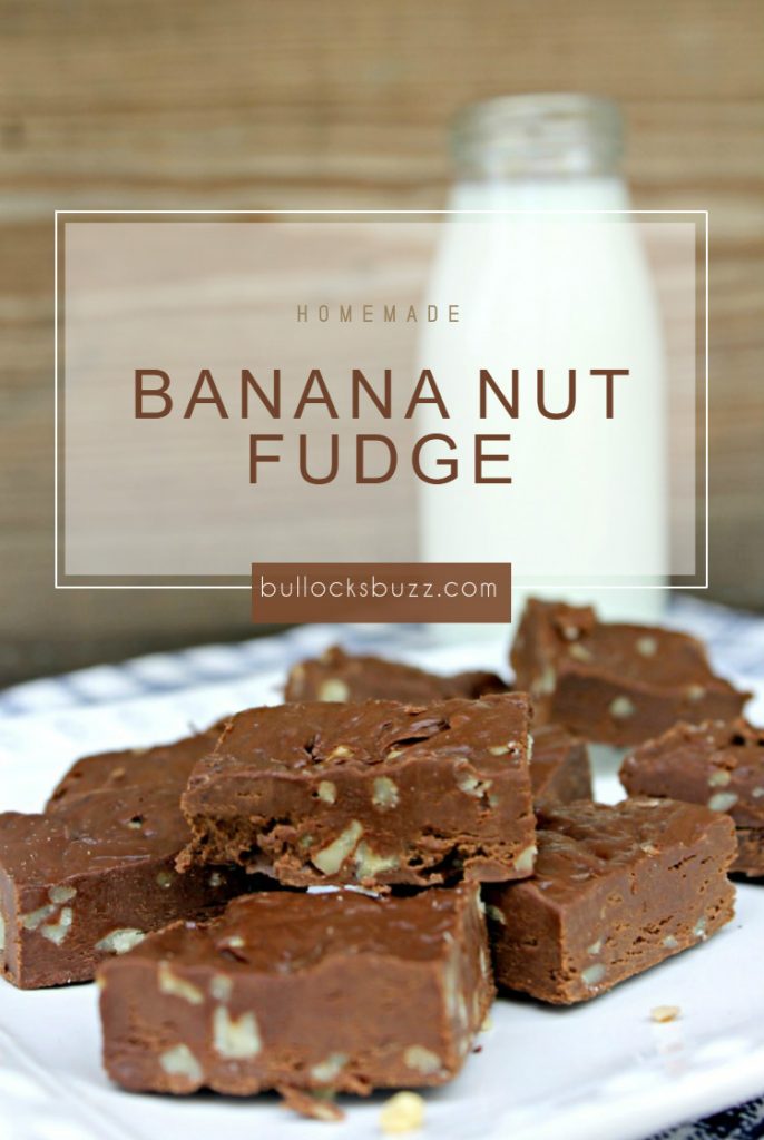 Homemade Banana Nut Fudge Recipe - Quick and Easy