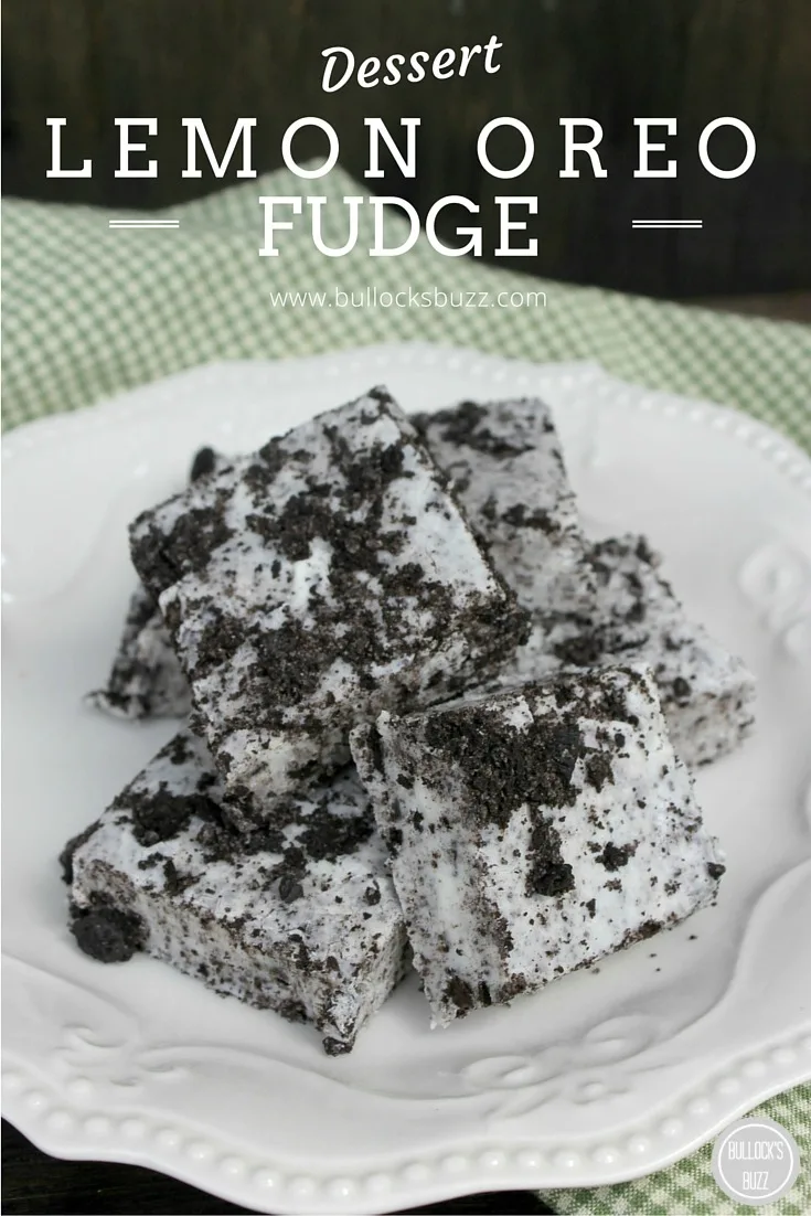These no bake Lemon Oreo Fudge bars are one of those desserts that will win you over with the very first bite! They taste like Cookies 'n' Cream chocolate bars only creamier and fudge-ier (is that even a word?) with just a whisper of lemon. 