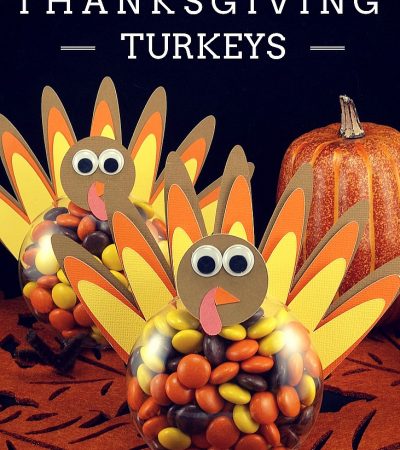 Thanksgiving Turkeys - candy filled ornaments