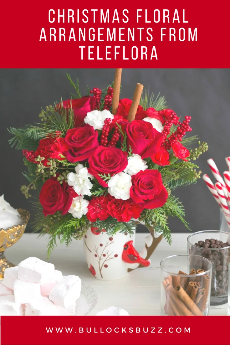 Brighten up the dark winter nights with a burst of holiday color in one of these gorgeous new 2016 Christmas floral arrangements from Teleflora.