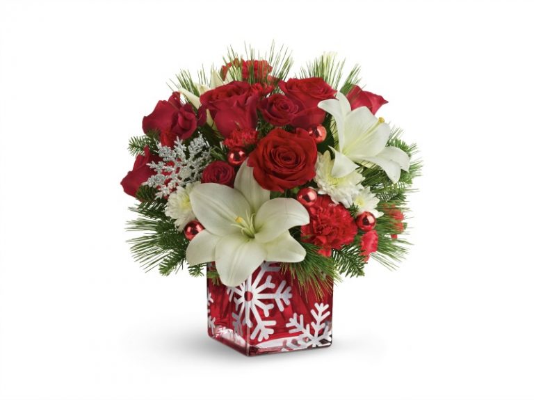 Christmas Floral Arrangements from Teleflora Brighten Up the Holidays