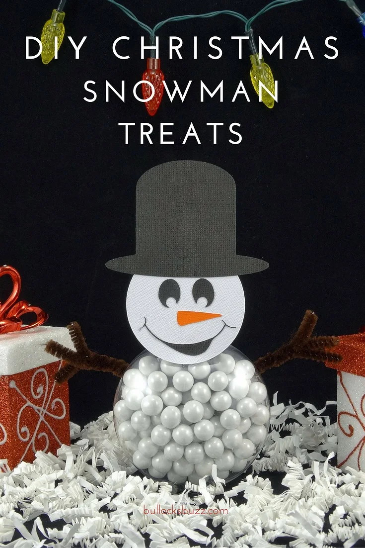 Build a Snowman Treat :: Snowman Classroom Treats :: Simple Christmas Party  Favors :: 