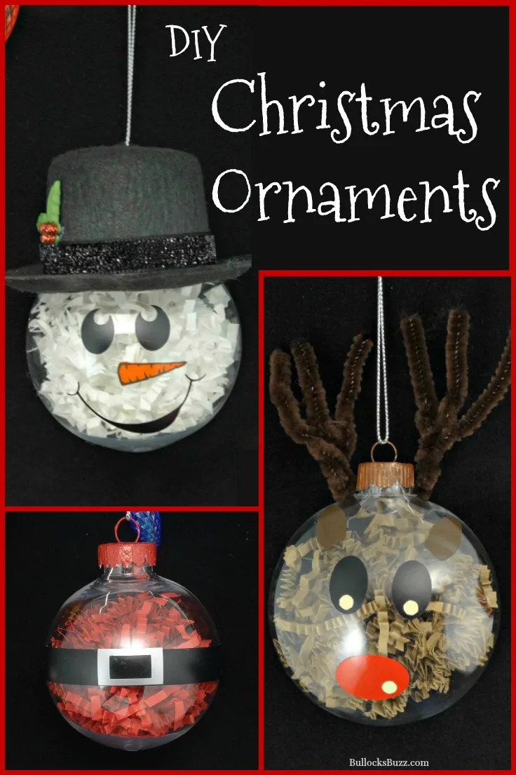 DIY Christmas ornaments in post for DIY Christmas Snowman Treats 