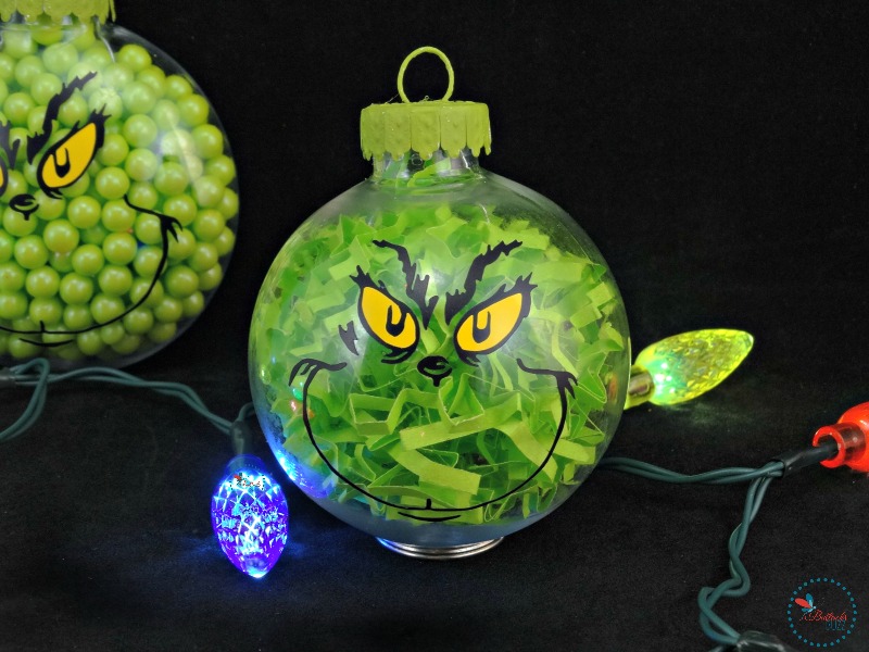 Two DIY Grinch Christmas Ornaments An Easy Tutorial