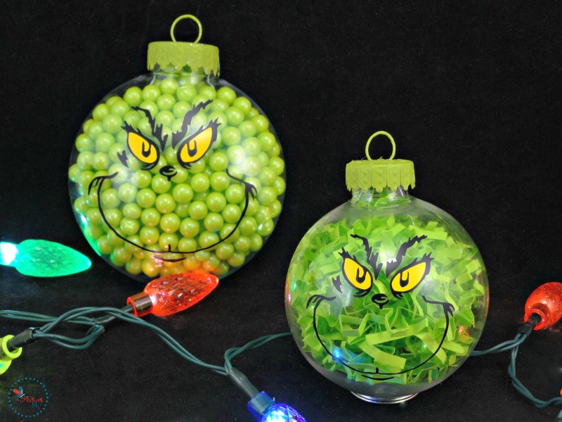 DIY-grinch-christmas-ornaments-finished