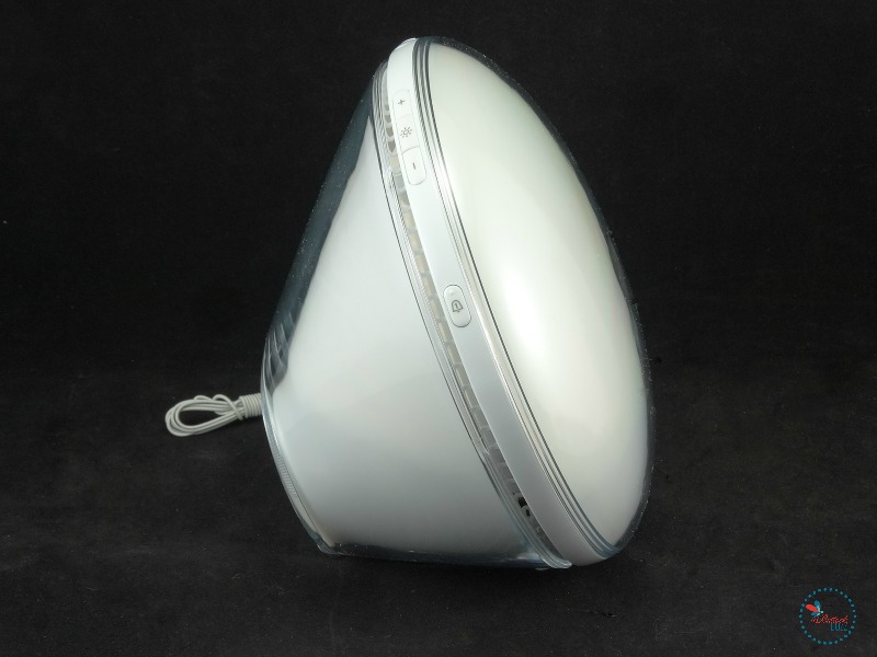 Philips Wake-up Light side view