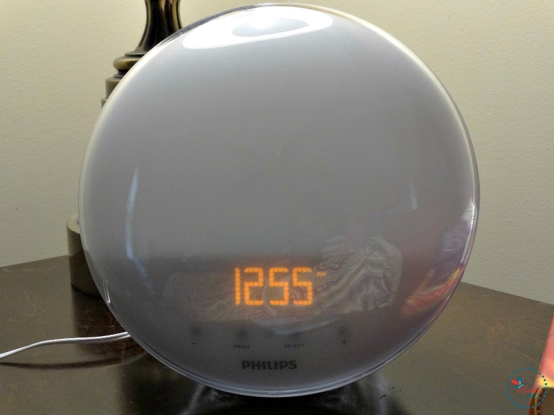 Philips Wake-up Light display