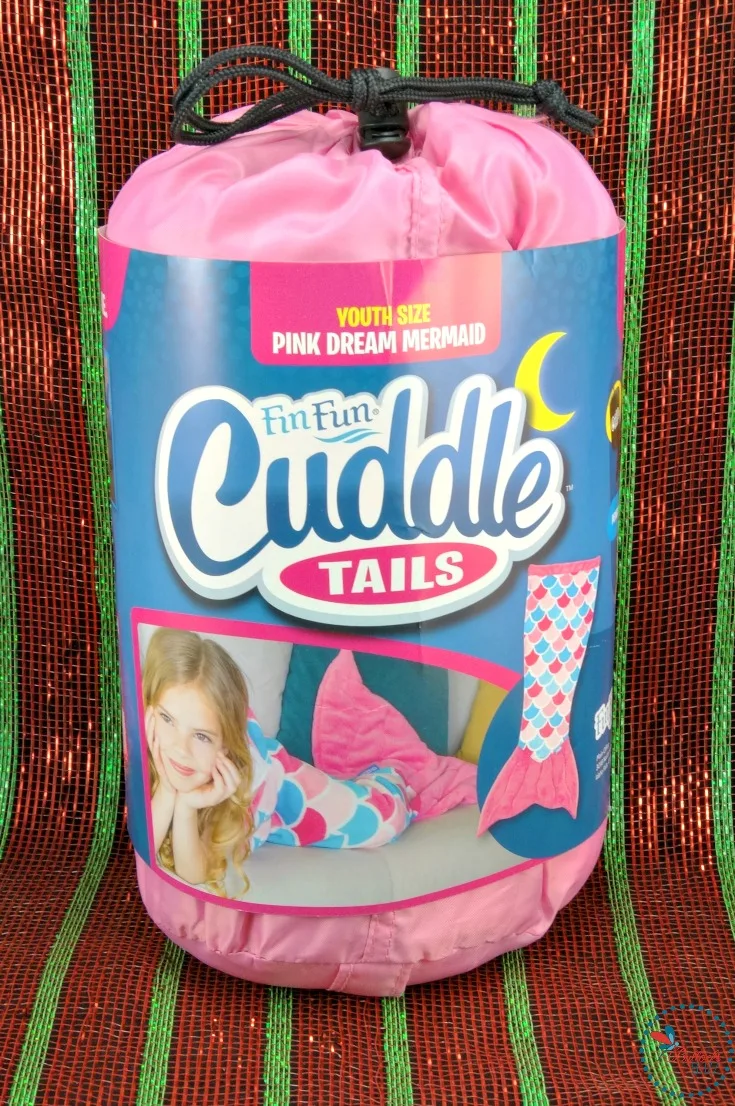 unique, unusual gifts for kids this mermaid tail from Fin Fun is perfect for cuddling and imaginative play