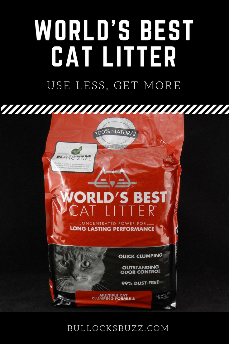 Say goodbye to lugging around heavy containers of cat litter, and say hello to World's Best Cat Litter. The litter in the small bag that packs big benefits!