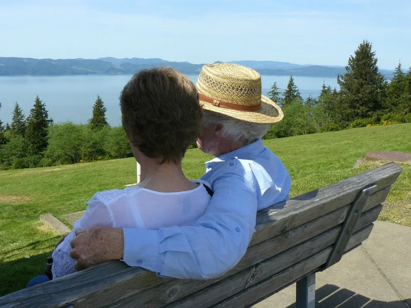 Common Caregiver Mistakes sitting on bench