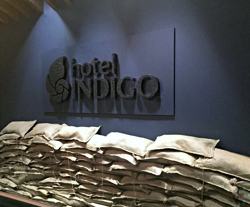 Hotel Indigo Tuscaloosa handmade sign