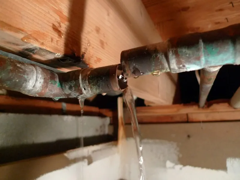 sprung a leak