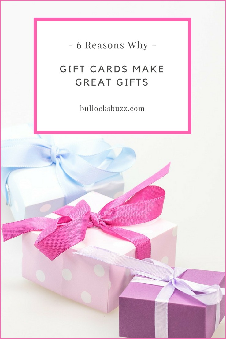 Not so long ago, giving gift cards as gifts was tacky. Not anymore, and it's easy to see why when there are so many reasons why gift cards make great gifts.