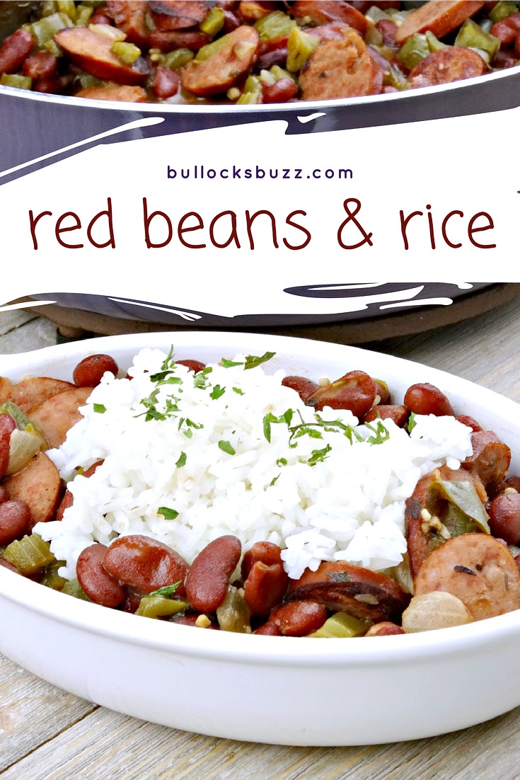 Enjoy Cajun food even when you're not in New Orleans with this simple weeknight Red Beans and Rice recipe. Smoky, hearty and slightly spicy, this incredibly delicious Red Beans and Rice is the ultimate Cajun comfort food. Canned beans makes this recipe quick and simple, yet rich in flavor.