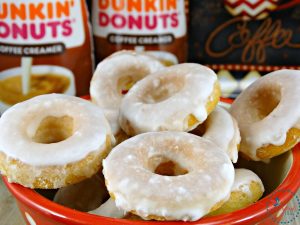 Mini Baked Donuts With Caramel Glaze - Delicious And Easy!