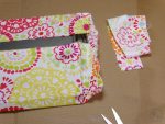 DIY Fabric Covered Tray - Repurposed Cookie Sheet Craft