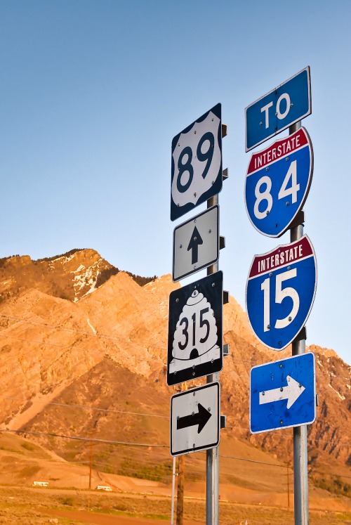 Highway 89 in Box Elder County