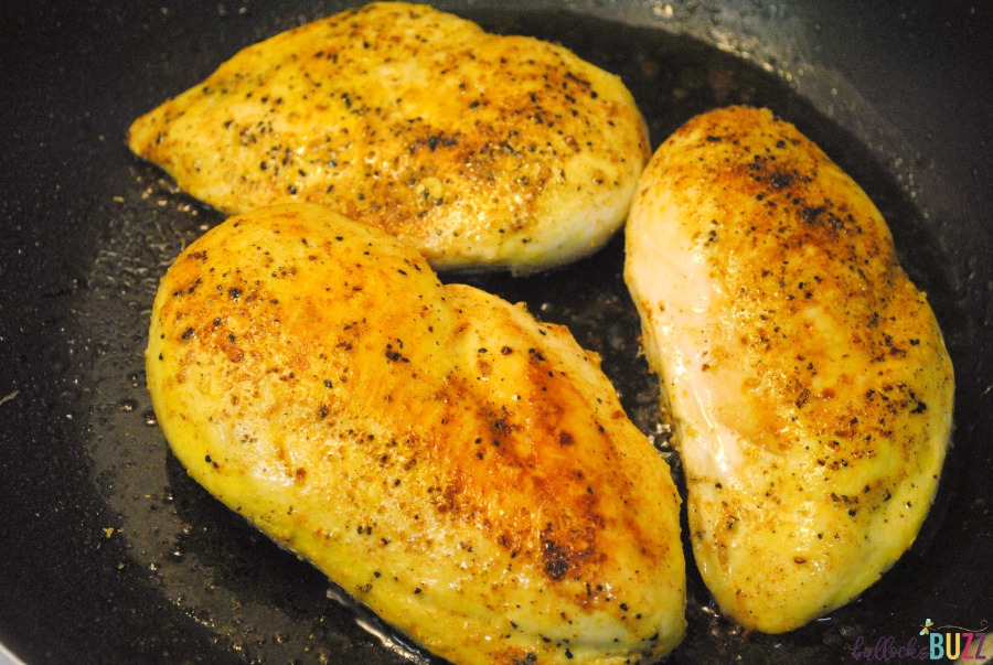 Lemon Tarragon Skillet Chicken saute chicken breasts