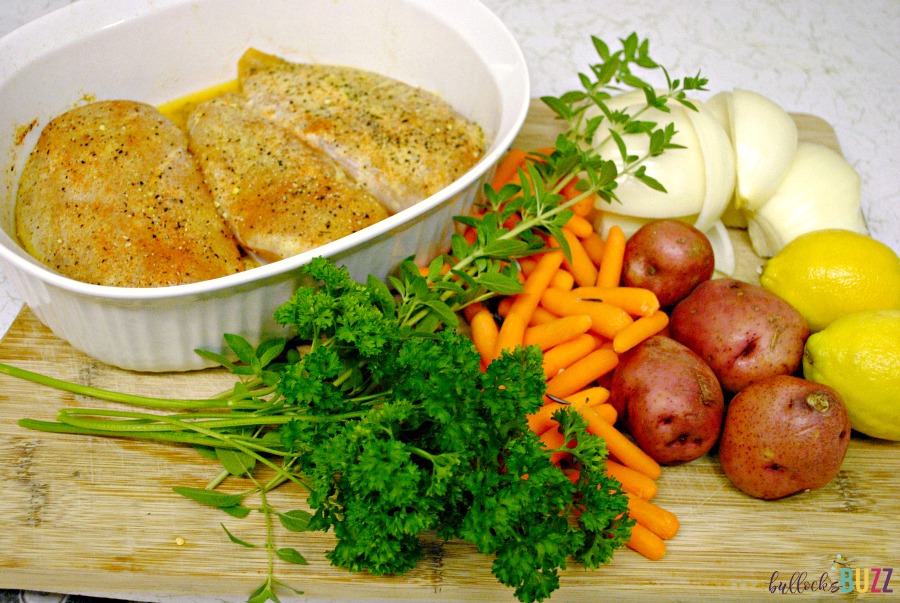 Lemon Tarragon Skillet Chicken ingredients