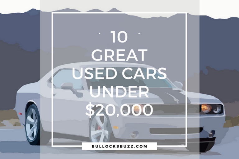 Ten Great Used Cars for Less Than $20,000 at Earnhardt Auto Centers