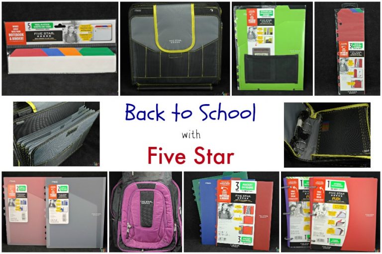 Back to School with Five Star School Supplies