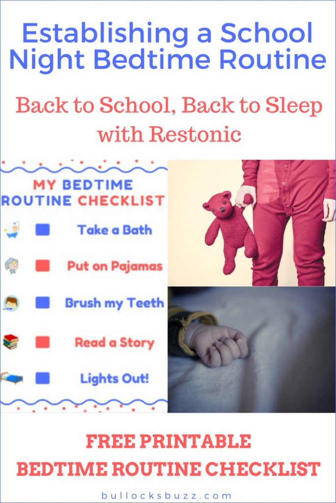 Establishing a School Night Bedtime Routine Back to School with Restonic