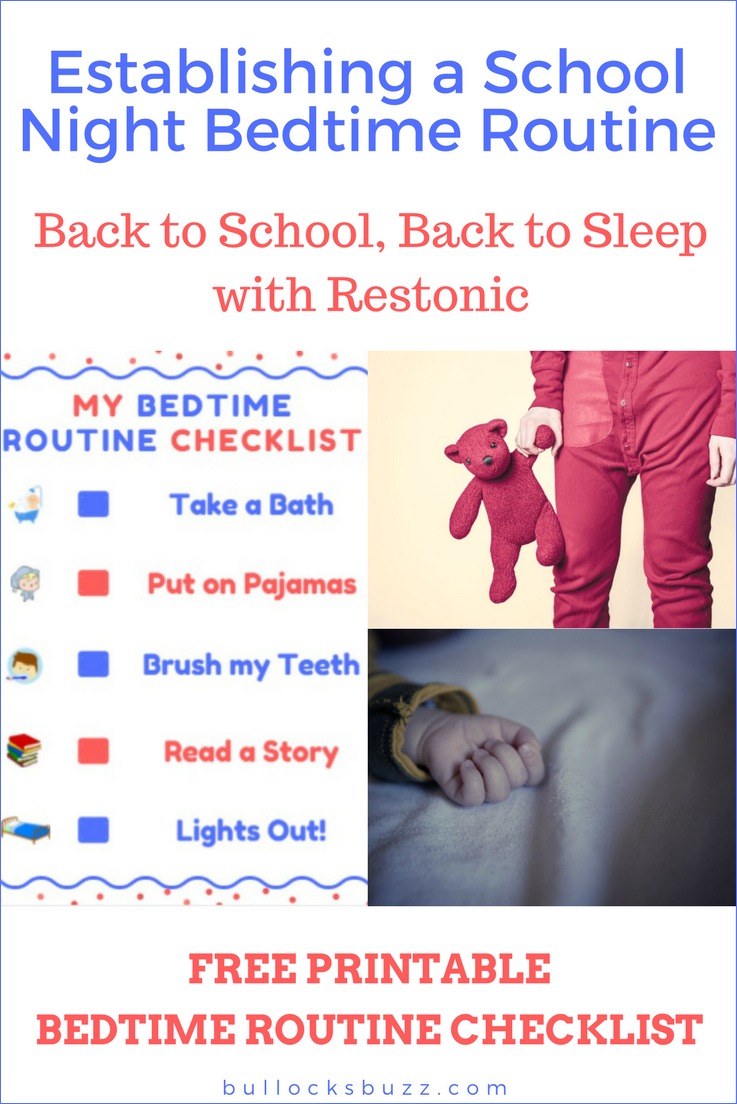 When it's back to school time, many kids struggle to get back into a bedtime routine. These tips and a free printable bedtime routine checklist can help!