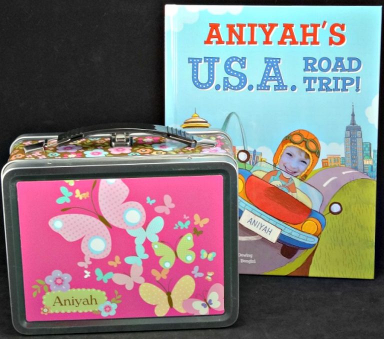 Back to School Fun with a Personalized Lunch Box & Book from I See Me!