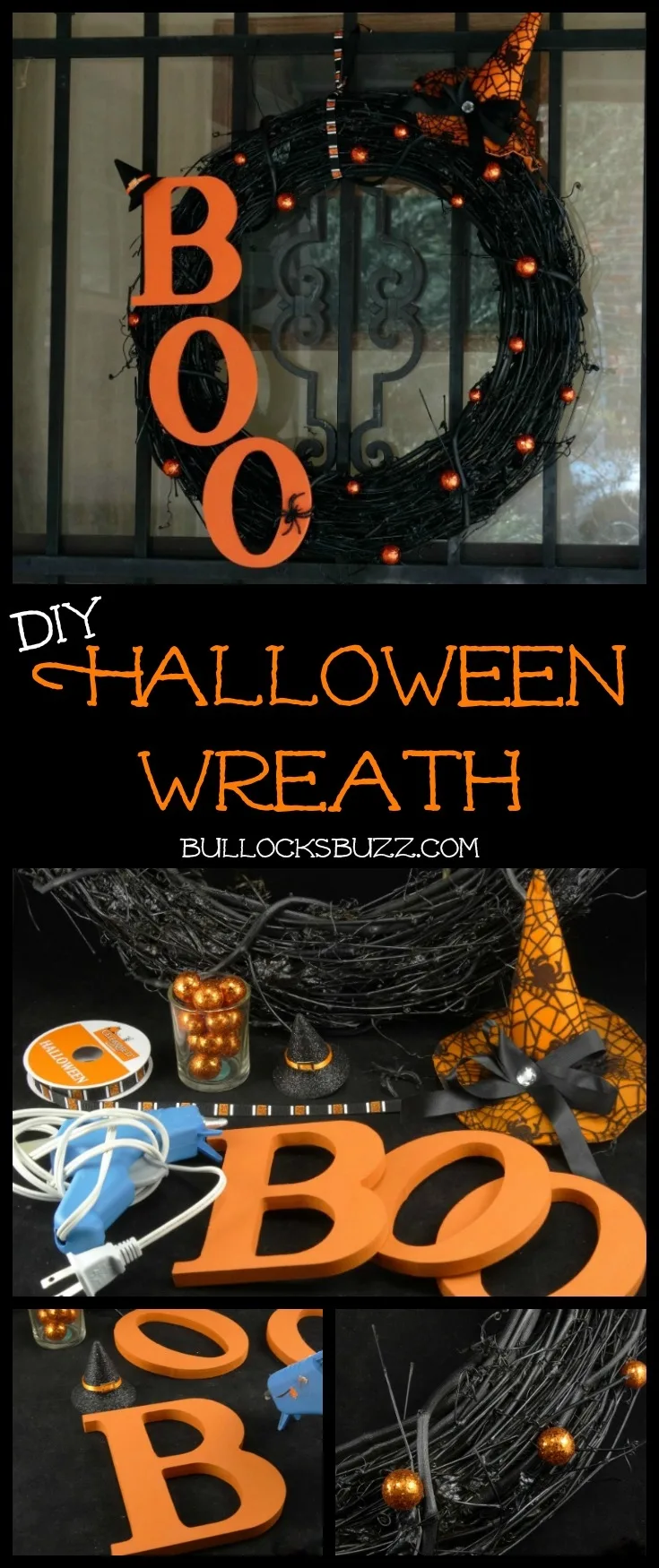 Shockingly spooky and dreadfully fun, this DIY Halloween wreath is the perfect way to get your Halloween off to a screaming start!